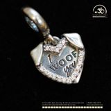  Mặt Treo Pandora Xương 12,34mm - Bạc 925 Cao Cấp 