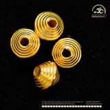  Charm Đệm 043 - Bạc 925 Mạ Vàng Cao Cấp 