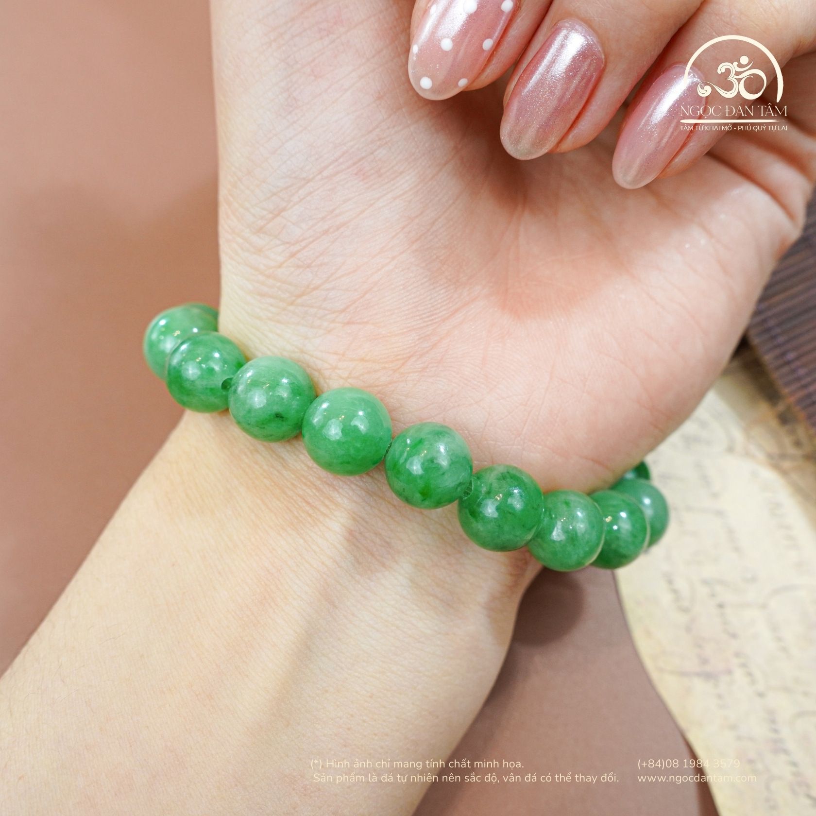  Vòng Tay Cẩm Thạch Sơn Thủy VIP 1 