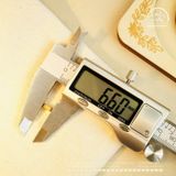  Charm Tròn Gân 6.60mm - Bạc 925 Mạ Vàng Cao Cấp 