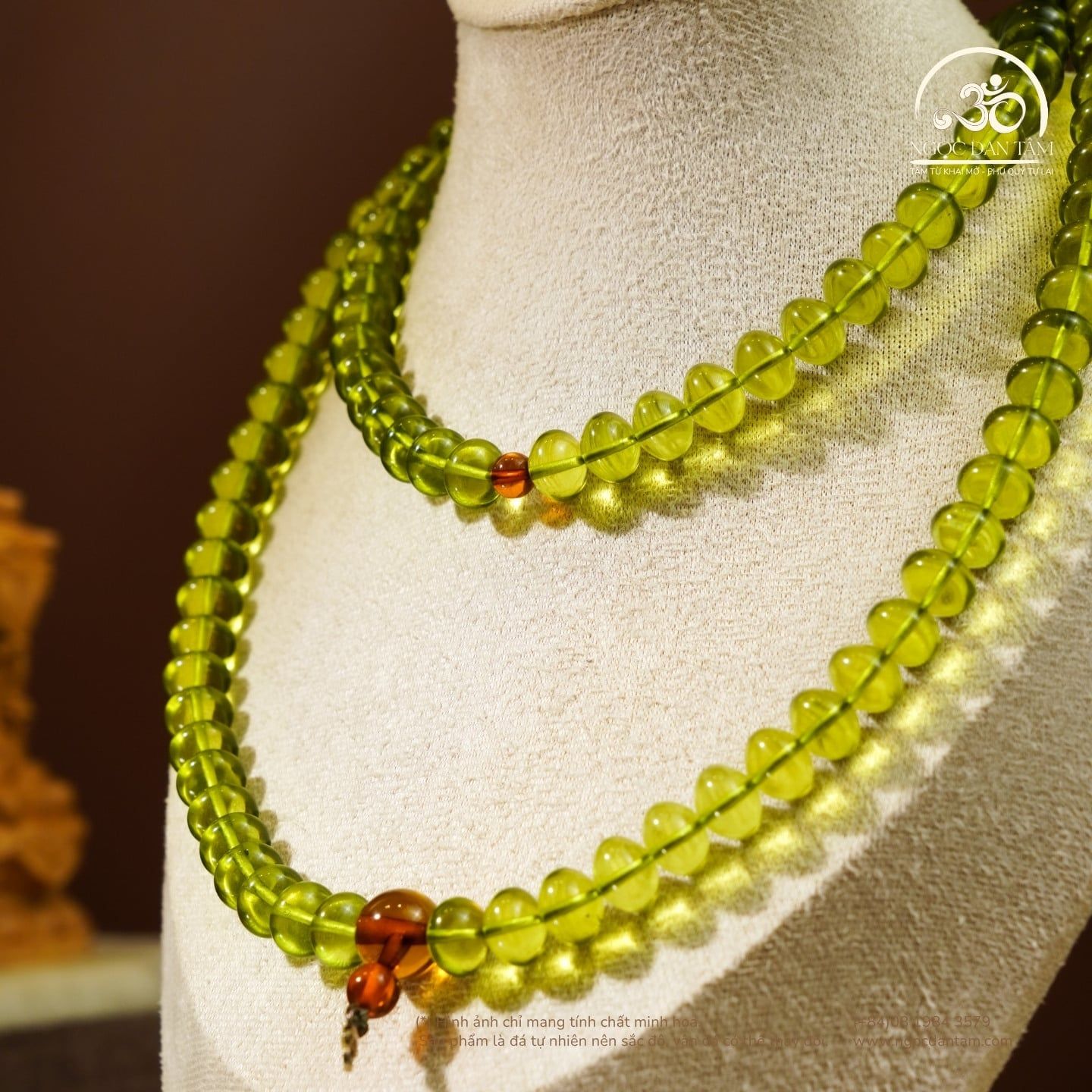  Tràng Hạt Thanh Phách Hạt Táo 10mm 38gram 