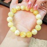  Vòng Tay Bạch Phách Vân Mây 11mm 14gram 