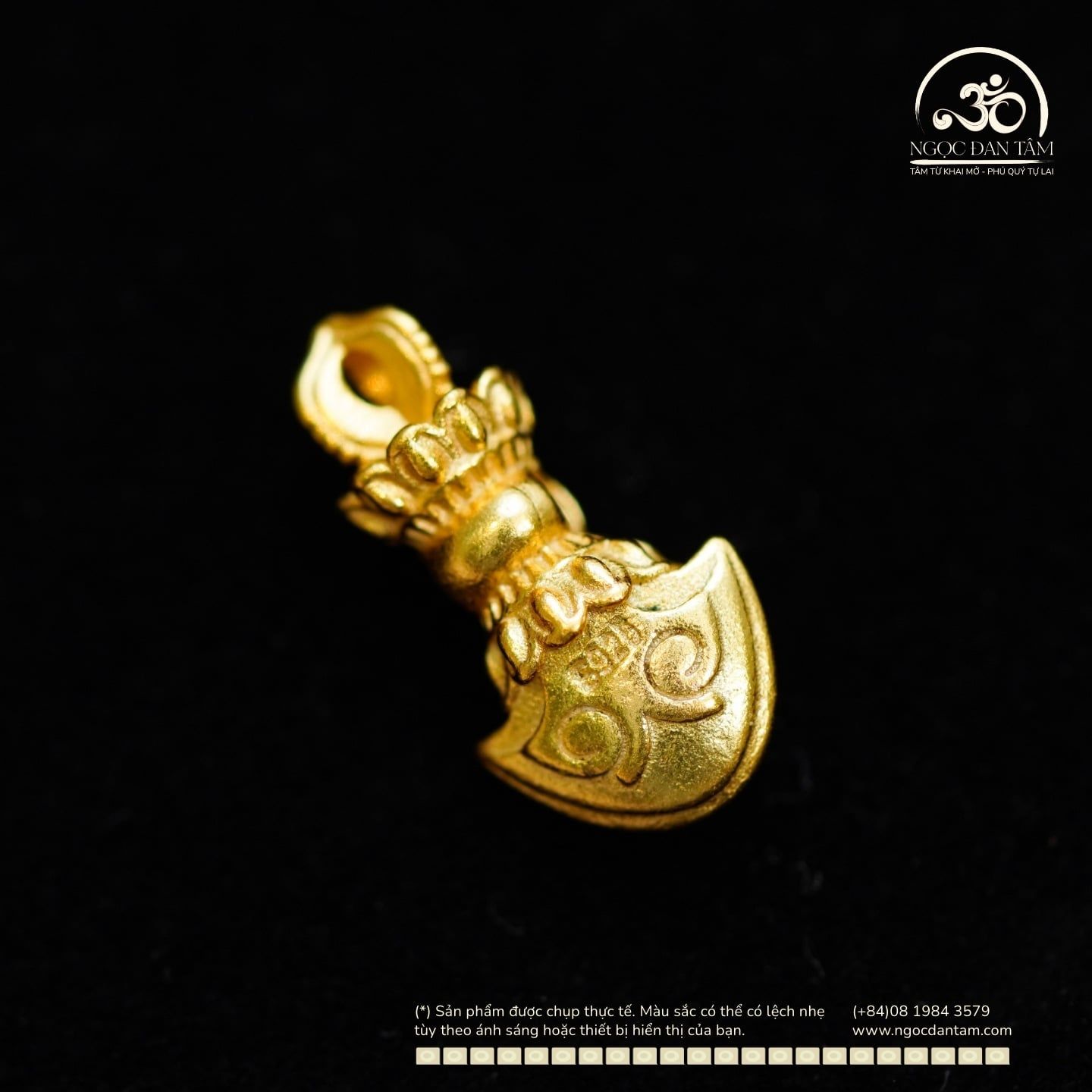  Charm Mỏ Neo 19,53mm - Bạc 925 Mạ Vàng Cao Cấp 