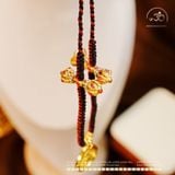  Vòng Tay + Vòng Cổ Thắt Dây Charm Chùy Kim Cang Phối Charm Zambala 