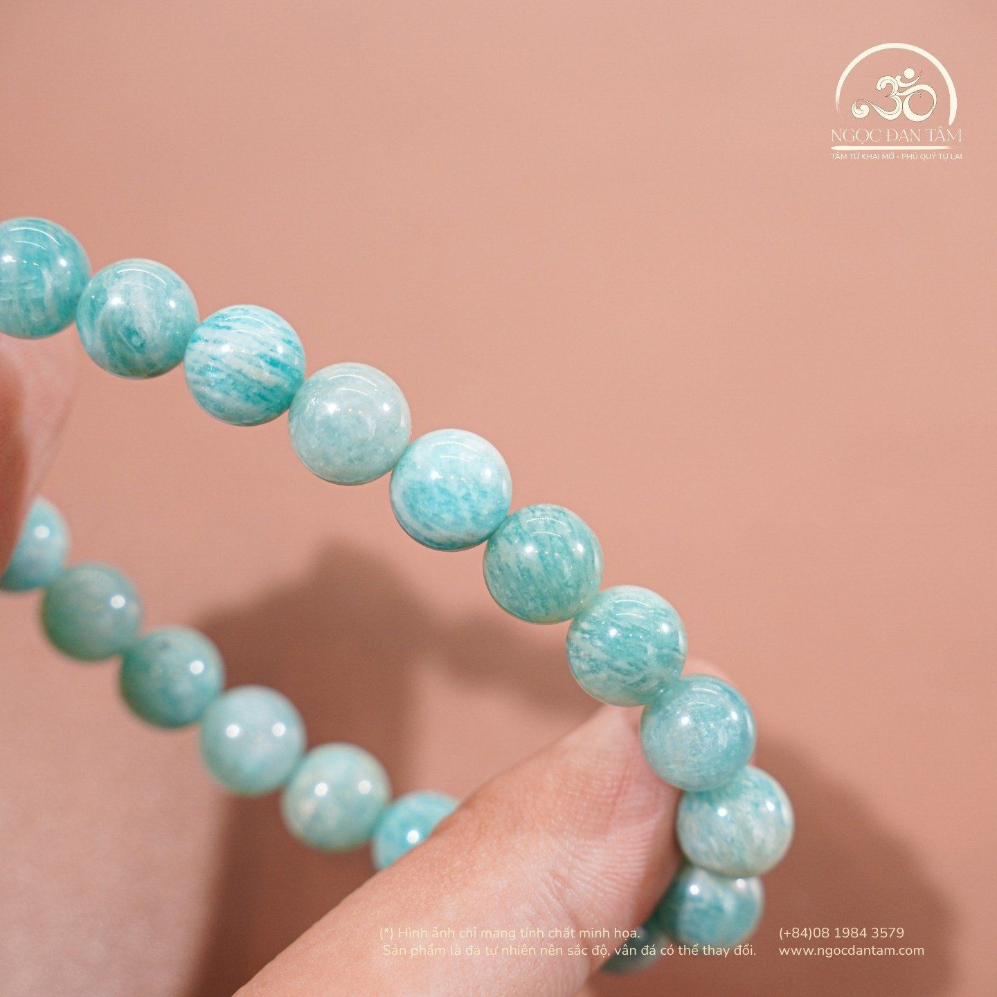  Vòng Tay Amazonite 8mm 2A 