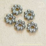  Charm Vòng Tròn Bi - Bạc Cao Cấp 