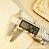  Charm Tròn O 5.29mm - Bạc 925 Mạ Vàng Cao Cấp 