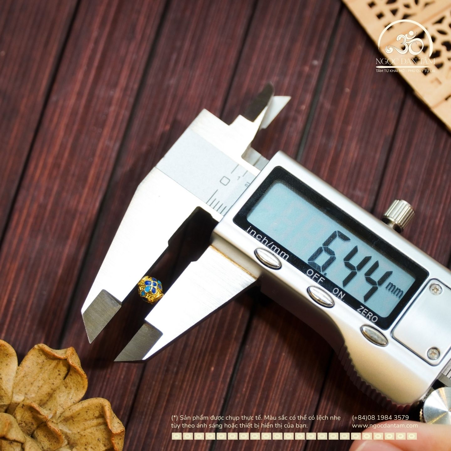  Charm Lu Nhỏ - Kim Loại Mạ Vàng 