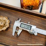  Charm Hạt Tròn Chú Omani 11,38mm - Bạc 925 Mạ Vàng Cao Cấp 