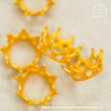  Charm Vương Miện - Kim Loại Mạ Vàng Cao Cấp 