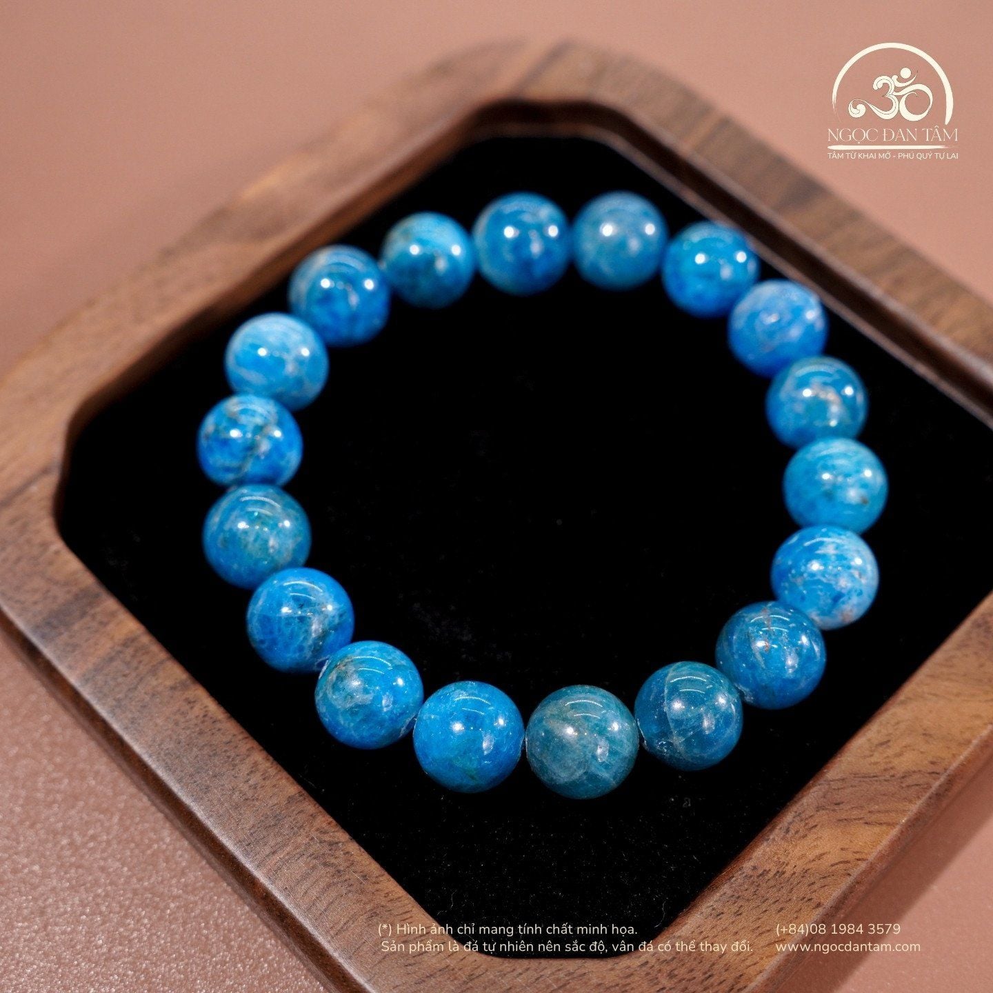  Vòng Tay Apatite 10mm 2A 