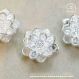 Hoa Sen Bạc 9.97mm - Bạc Cao Cấp 