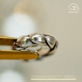  Charm Dẹp 10mm - Bạc 925 Cao Cấp 