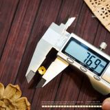  Charm Đệm Ốp Hoa Nhỏ 7,69mm - Kim Loại Mạ Vàng Cao Cấp 