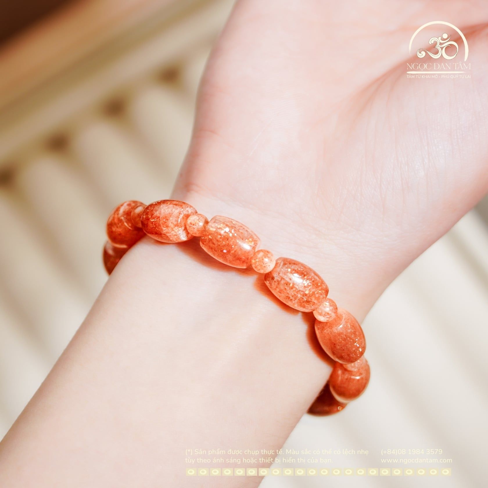  Vòng Tay Mặt Trời lu thống 10mm 5A 