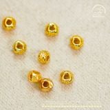  Charm Bi Hoa Sen 3.16mm - Bạc Mạ Vàng 