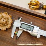  Charm Tròn Bình An 9.95mm  - Kim Loại Mạ Vàng 