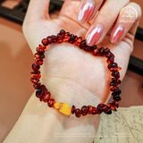  Vòng Tay Ngọc Phách An Xuân 5gram (Huyết Phách) 