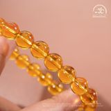  Vòng Tay Thạch Anh Vàng 9mm 5A 