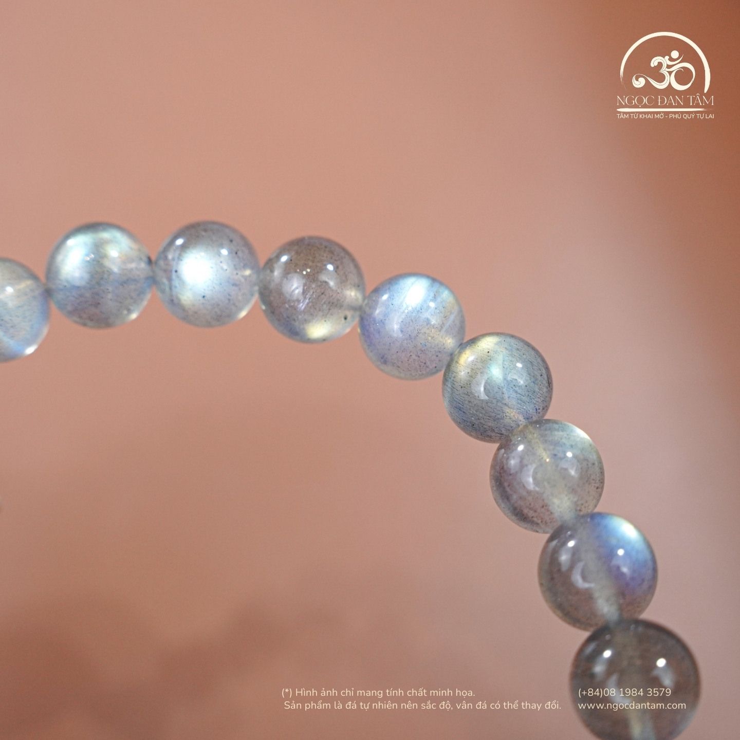  Vòng Tay Đá Xà Cừ 8mm 5A 