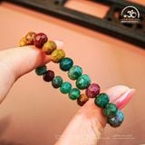  Vòng Tay Mã Não Rêu Thuôn 6x8mm 2A 