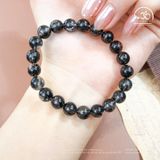  Vòng Tay Thạch Anh Tóc Đen 8mm 8A 
