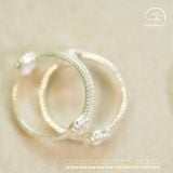  Charm Bọc Đá - Bạc Cao Cấp 