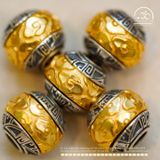  Charm Tường Vân 10,74mm - Bạc 925 Mạ Vàng Cao Cấp 