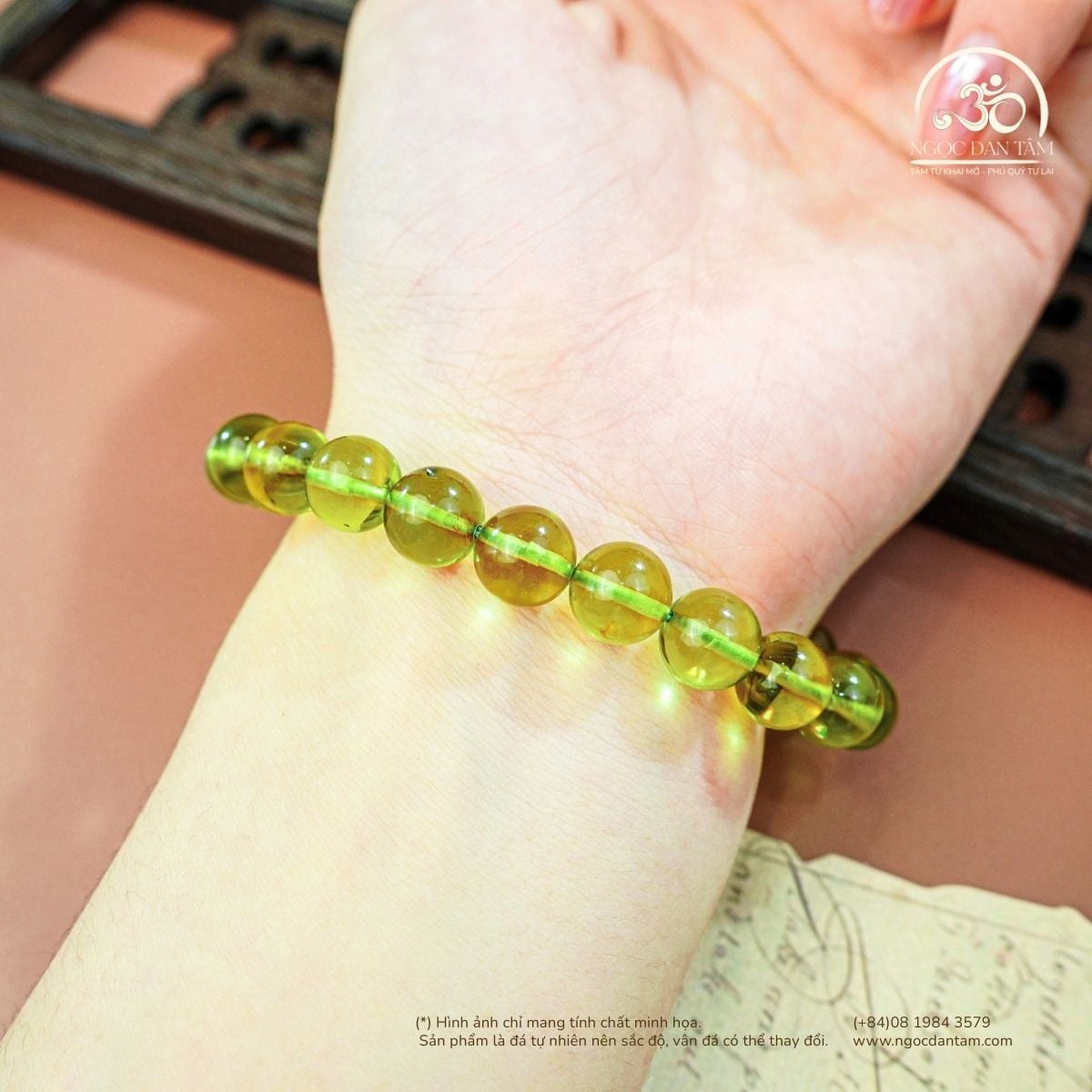  Vòng Tay Thanh Phách 9mm 8gram 