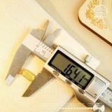  Mặt Dây Chuyền Thẻ Bài Vàng - Bạc 925 Mạ Vàng Cao Cấp 