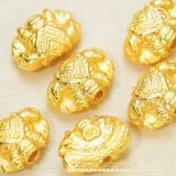  Charm Đầu Voi 8mm - Bạc 925 Mạ Vàng Cao Cấp 