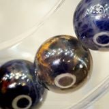  Vòng Tay Đá Sapphire Việt Nam 12mm 