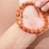  Vòng Tay Đá Mặt Trời 7mm 5A 