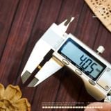  Charm Tròn Dẹp 4mm - Bạc Mạ Vàng Cao Cấp 