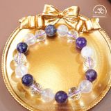  Vòng Tay Thạch Anh Hỗn Hợp Cắt Giác 2A 10mm 