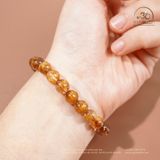  Vòng Tay Tóc Nâu Đồng Trục VVIP 8mm 