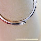  Nhẫn Bạc 925 Đính Đá Opal Xám 6x8mm 