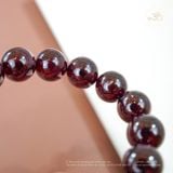  Vòng Tay Đá Garnet Tím 11mm 5A 