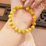  Vòng Tay Đá Mắt Hổ Vàng 8mm 6A 