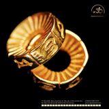  Charm Tròn Bánh Xe 9.48mm - Bạc 925 Mạ Vàng Cao Cấp 