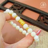  Vòng Tay Vỏ Sò Tai Tượng Phối Charm Lu Thống 