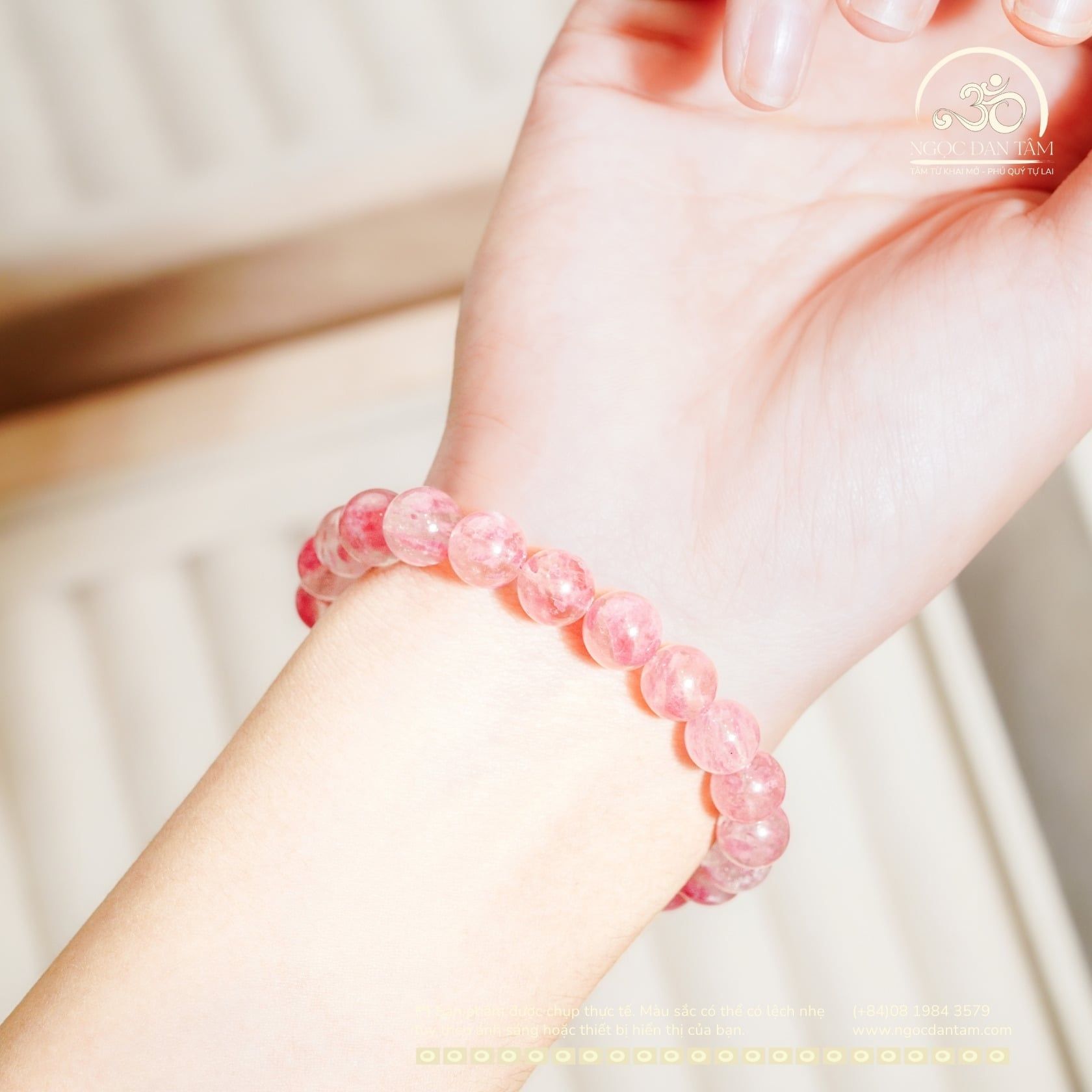  Vòng Tay Tường Vi 9mm 5A 