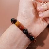  Vòng Tay Thạch Anh Tóc Hỗn 9mm 5A 