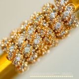  Charm Vàng Lấp Lánh Vàng Hồng - Kim Loại Mạ Vàng Cao Cấp 