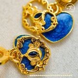  Mặt Treo Pandora Bạc 925 Mạ Vàng Cao Cấp 