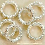  Charm Bạc cỏ 4 Lá Size 10 - Bạc Cao Cấp 