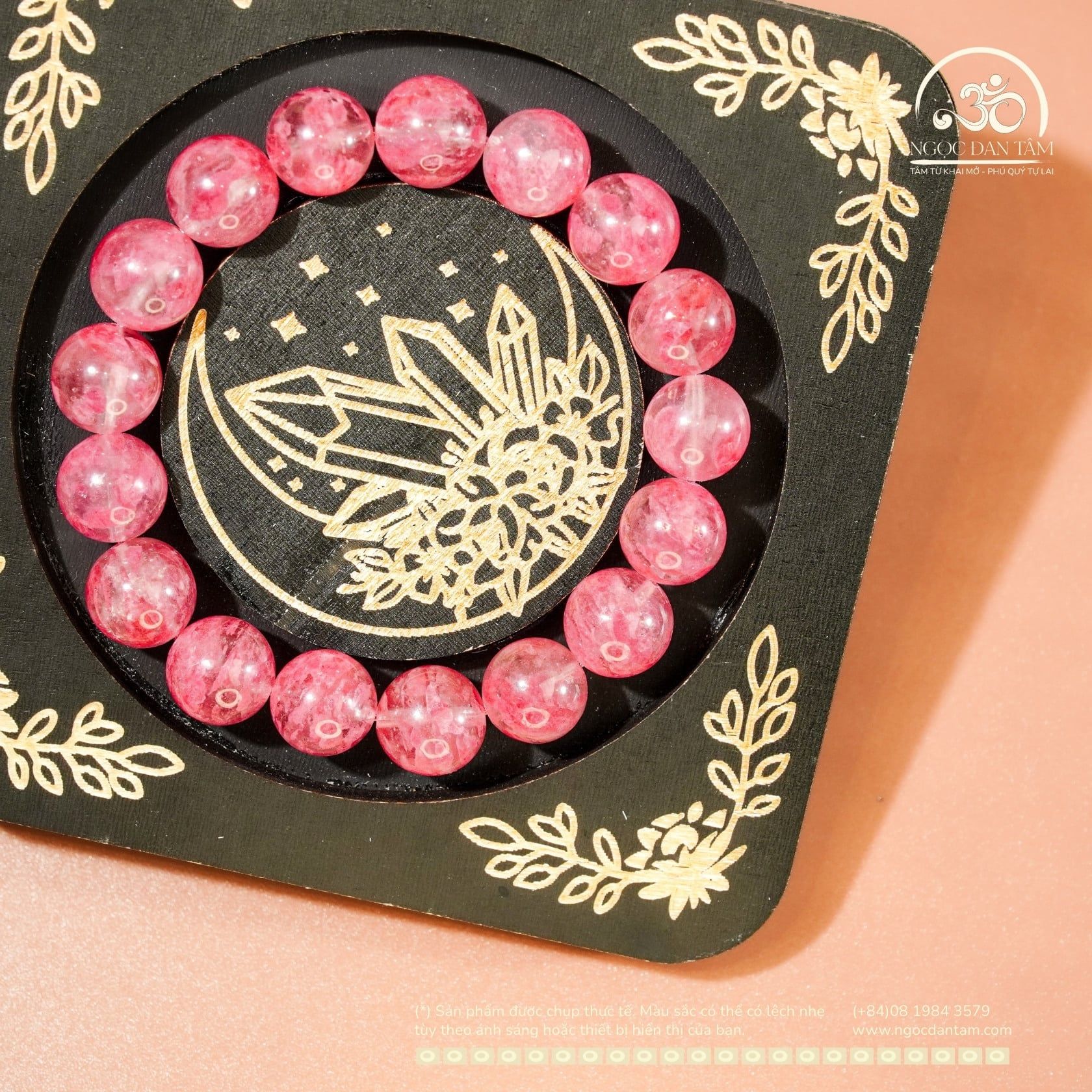  Vòng Tay Tường Vi 10-11mm 5A 