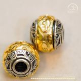  Charm Tường Vân 14.05mm  - Bạc 925 Mạ Vàng Cao Cấp 