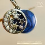  Mặt Treo Pan Buổi Tối 11.15mm - Bạc 925 Mạ Vàng 