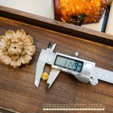  Charm Đệm Túi Cầu Ngọc Trai 11,49mm - Kim Loại Mạ Vàng Cao Cấp 